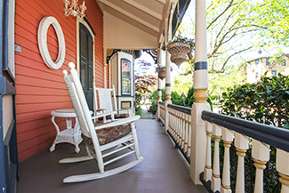 Porch of the Columbia House